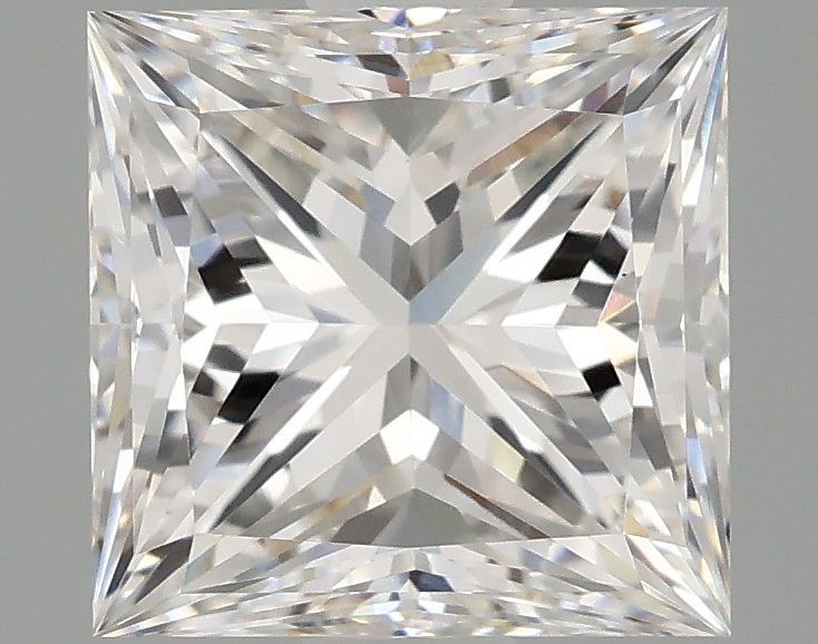 Lab-Grown Princess Diamond - 1.47 Carats, F Color, VVS2 Clarity - Certified by IGI - Report Number: LG683523219