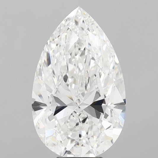 Lab-Grown Pear Diamond - 8.02 Carats, F Color, VS1 Clarity - Certified by IGI - Report Number: LG700578081