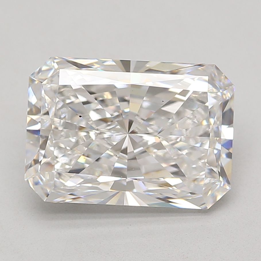 Lab-Grown Radiant Diamond - 6.07 Carats, F Color, VS1 Clarity - Certified by IGI - Report Number: LG593384617