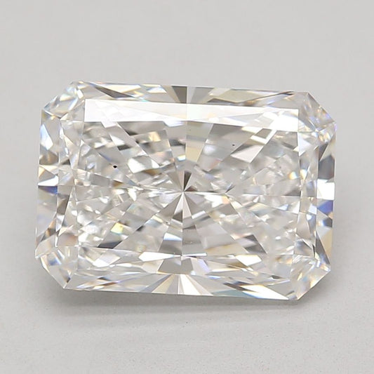 Lab-Grown Radiant Diamond - 6.07 Carats, F Color, VS1 Clarity - Certified by IGI - Report Number: LG593384617