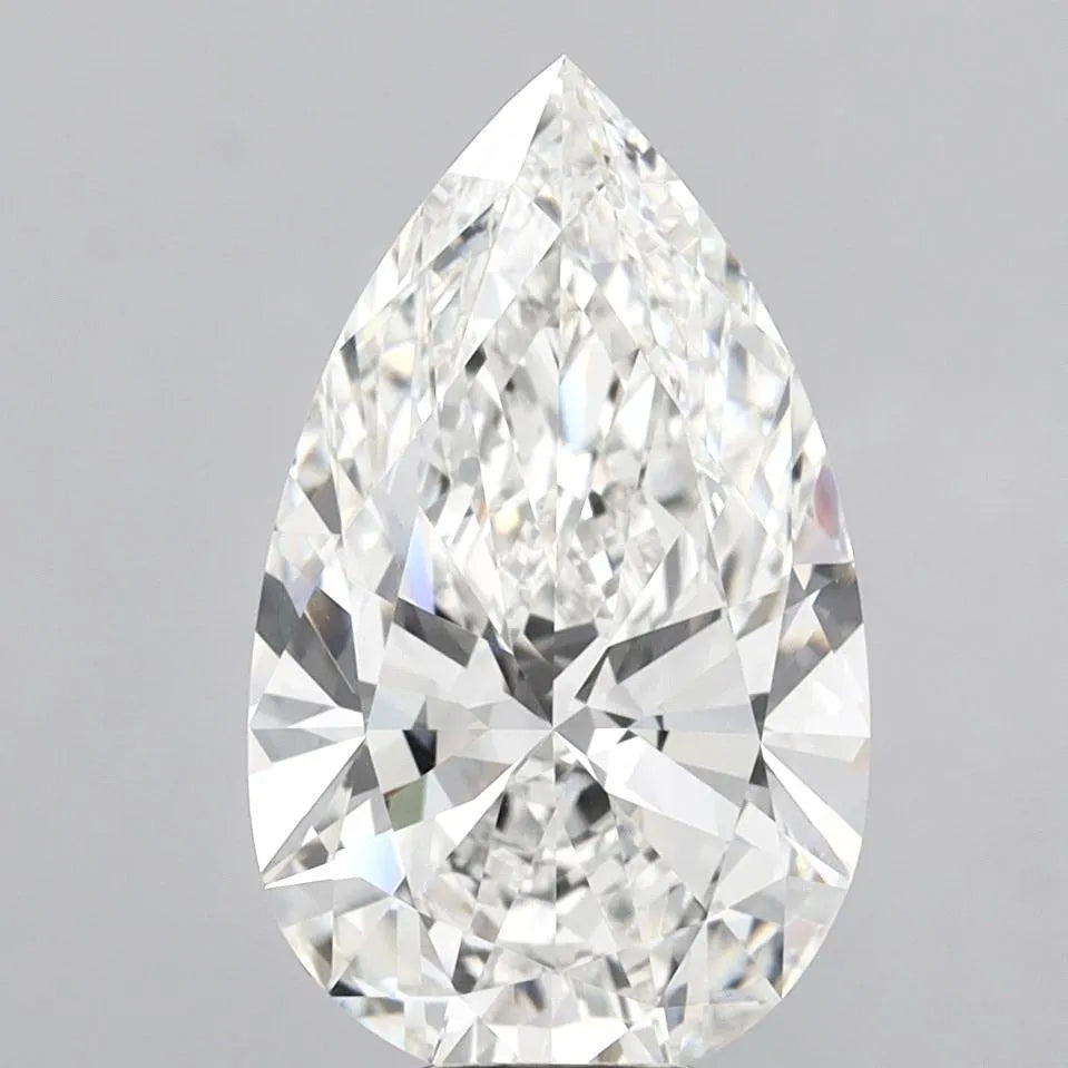 9.03ct Pear Lab Grown Diamond (Colour F, Clarity VVS2, IGI Certified)