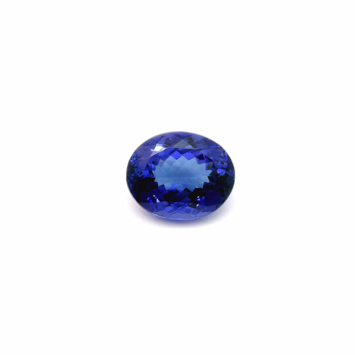 9.32ct Oval Natural Tanzanite (Colour Blue, Clarity Eye Clean, Cut Faceted)