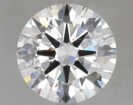 Lab-Grown Round Diamond - 3.53 Carats, F Color, VS2 Clarity - Certified by IGI - Report Number: LG625435980