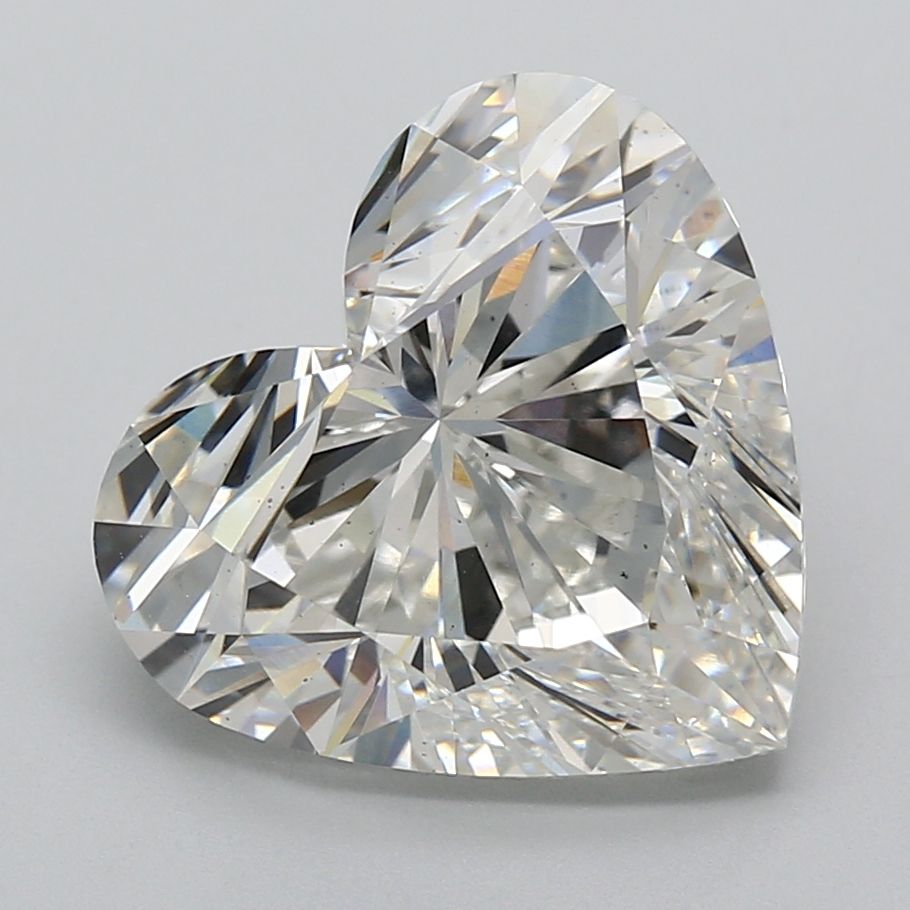 Lab-Grown Heart Diamond - 8.27 Carats, F Color, VS2 Clarity - Certified by IGI - Report Number: LG670483486