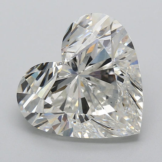 Lab-Grown Heart Diamond - 8.27 Carats, F Color, VS2 Clarity - Certified by IGI - Report Number: LG670483486
