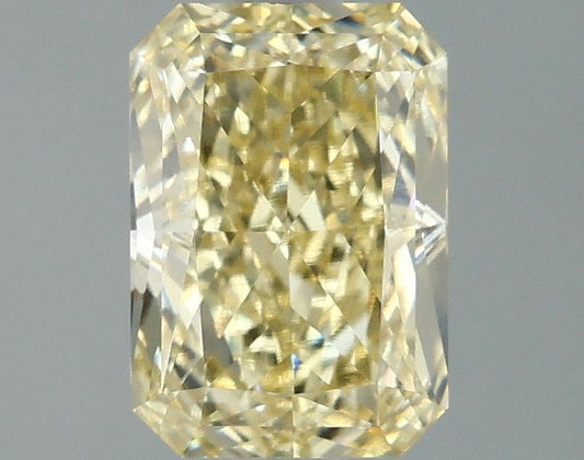 Lab-Grown Radiant Diamond - 1.96 Carats, Fancy Intense Yellow Color, VVS2 Clarity - Certified by IGI - Report Number: LG647494575