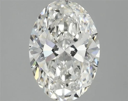 Diamant ovale de 1,88 ct (couleur F, pureté VS2, certifié IGI)