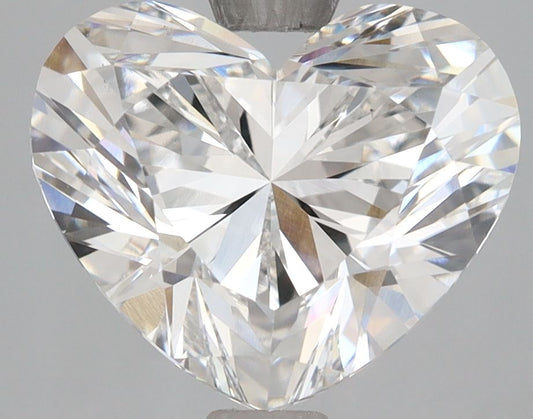 Lab-Grown Heart Diamond - 3.49 Carats, E Color, VS1 Clarity - Certified by IGI - Report Number: LG667417961