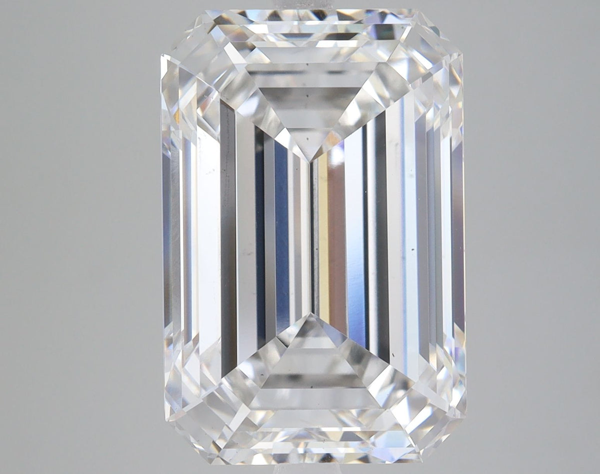 Lab-Grown Emerald Diamond - 8.68 Carats, F Color, VS2 Clarity - Certified by IGI - Report Number: LG559299905