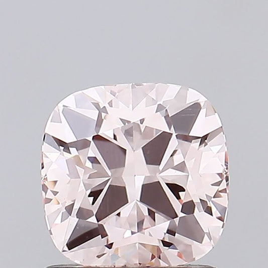 Lab-Grown Cushion Diamond - 1.04 Carats, Fancy Pink Color, VS1 Clarity - Certified by IGI - Report Number: LG667459060