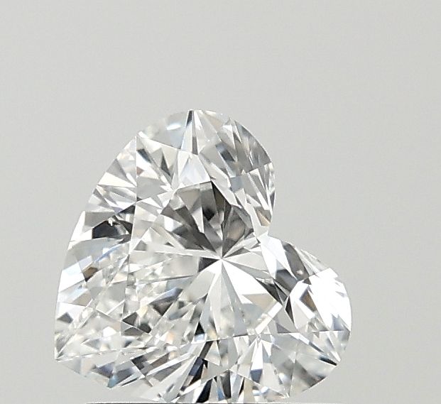 Lab-Grown Heart Diamond - 1.02 Carats, E Color, VVS2 Clarity - Certified by IGI - Report Number: LG675544932