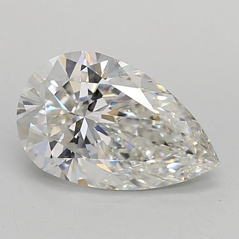 Lab-Grown Pear Diamond - 3.01 Carats, F Color, VS2 Clarity - Certified by IGI - Report Number: LG625427736