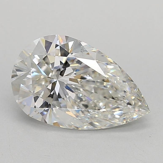 Lab-Grown Pear Diamond - 3.01 Carats, F Color, VS2 Clarity - Certified by IGI - Report Number: LG625427736