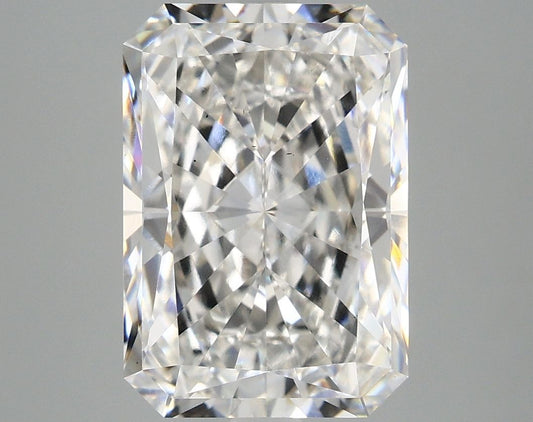 Lab-Grown Radiant Diamond - 5.09 Carats, F Color, VS2 Clarity - Certified by IGI - Report Number: LG673430217