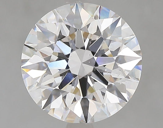 Lab-Grown Round Diamond - 3.51 Carats, F Color, VS2 Clarity - Certified by IGI - Report Number: LG624412426