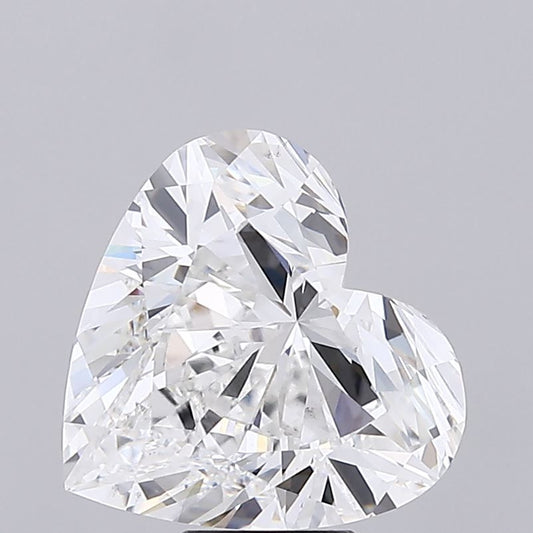 Lab-Grown Heart Diamond - 8.01 Carats, E Color, VS1 Clarity - Certified by IGI - Report Number: LG692540730