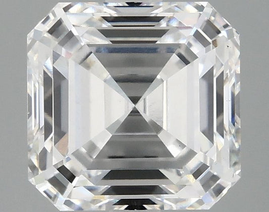 Lab-Grown Asscher Diamond - 2.97 Carats, E Color, VS1 Clarity - Certified by IGI - Report Number: LG691577431