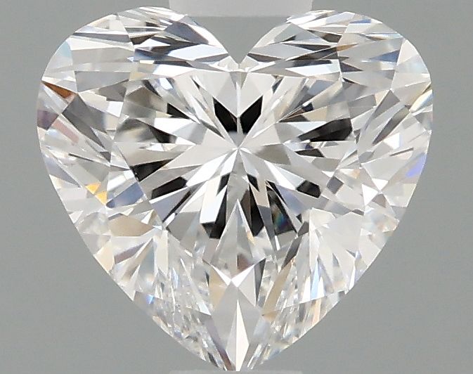Lab-Grown Heart Diamond - 0.96 Carats, E Color, VVS2 Clarity - Certified by IGI - Report Number: LG687570414