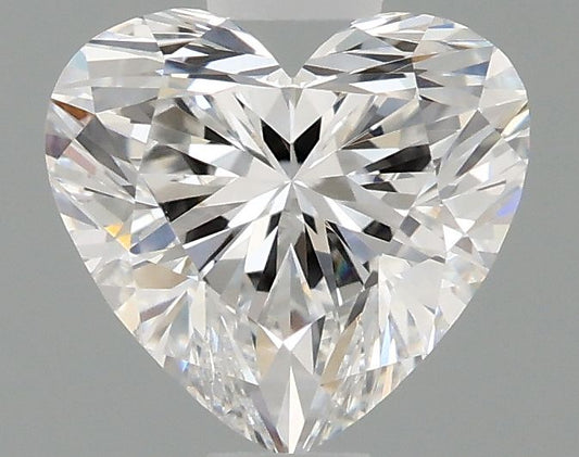 Lab-Grown Heart Diamond - 0.96 Carats, E Color, VVS2 Clarity - Certified by IGI - Report Number: LG687570414