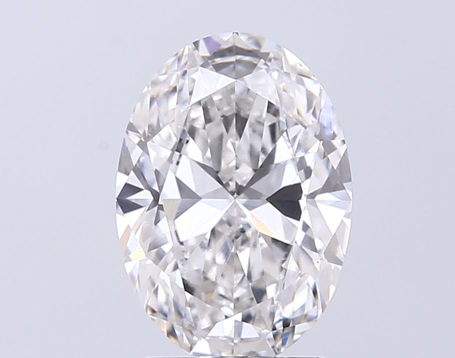 Lab-Grown Oval Diamond - 2.59 Carats, F Color, VS1 Clarity - Certified by IGI - Report Number: LG696503055