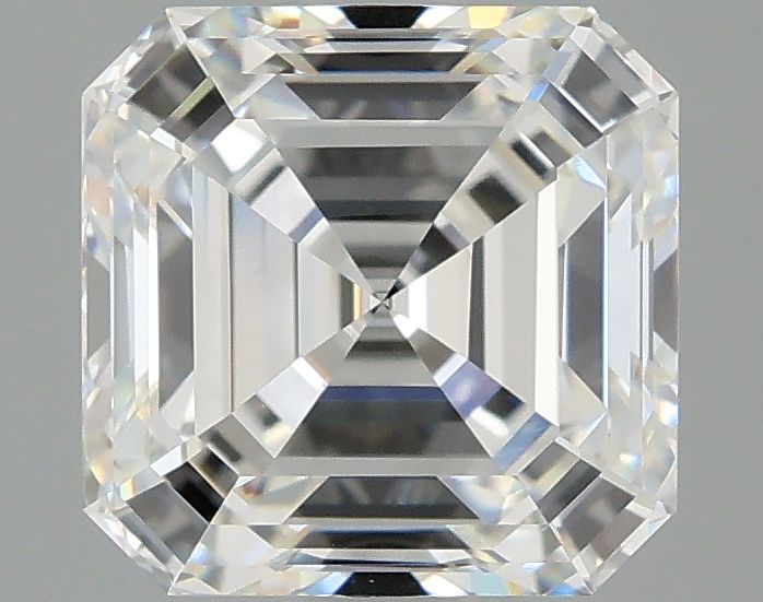 Lab-Grown Asscher Diamond - 3.05 Carats, F Color, VVS2 Clarity - Certified by IGI - Report Number: LG687503204