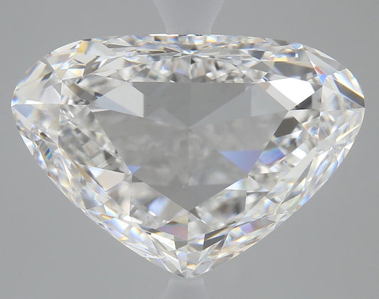Lab-Grown Heart Diamond - 5.12 Carats, D Color, VVS2 Clarity - Certified by IGI - Report Number: LG692594958