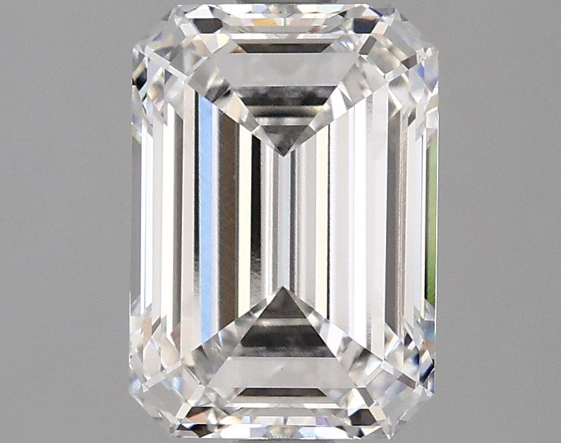 Lab-Grown Emerald Diamond - 2.46 Carats, F Color, VVS2 Clarity - Certified by IGI - Report Number: LG636497954