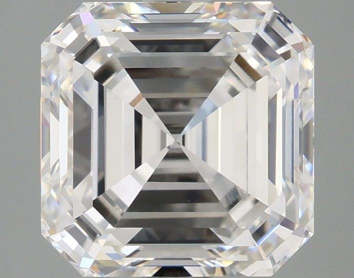 Lab-Grown Asscher Diamond - 3.09 Carats, F Color, VVS2 Clarity - Certified by IGI - Report Number: LG678575750