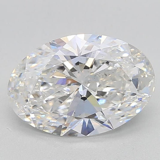 Lab-Grown Oval Diamond - 3.51 Carats, E Color, VS2 Clarity - Certified by IGI - Report Number: LG629442603