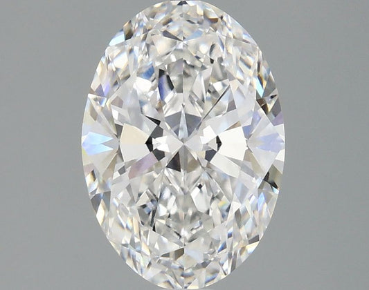 Lab-Grown Oval Diamond - 1.97 Carats, E Color, VVS2 Clarity - Certified by IGI - Report Number: LG690506437