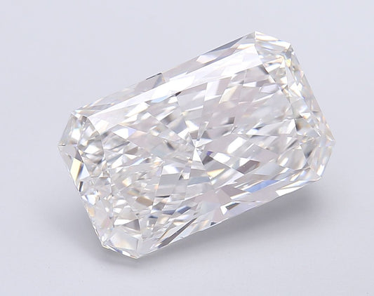 Lab-Grown Radiant Diamond - 3.53 Carats, D Color, VVS2 Clarity - Certified by IGI - Report Number: LG683596031