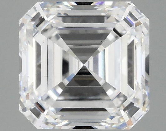 Lab-Grown Asscher Diamond - 3.02 Carats, E Color, VS1 Clarity - Certified by IGI - Report Number: LG690527193