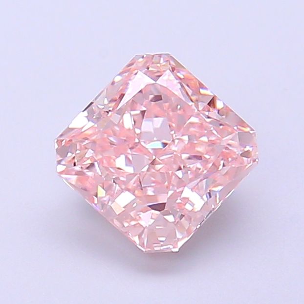 Square Radiant 1.47ct Fancy Intense Pink VVS2 - Cut • IGI • LG809686504
