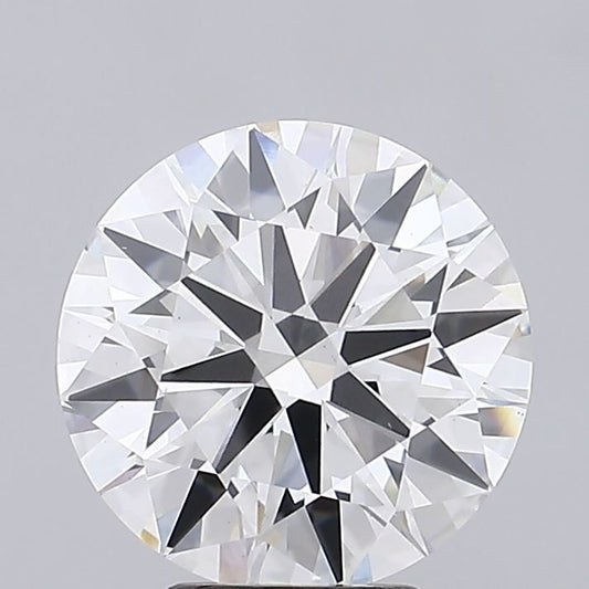 Lab-Grown Round Diamond - 4.5 Carats, F Color, VS1 Clarity - Certified by IGI - Report Number: LG678525852