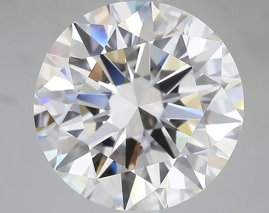 Lab-Grown Round Diamond - 7.0 Carats, E Color, VVS2 Clarity - Certified by IGI - Report Number: LG717540605
