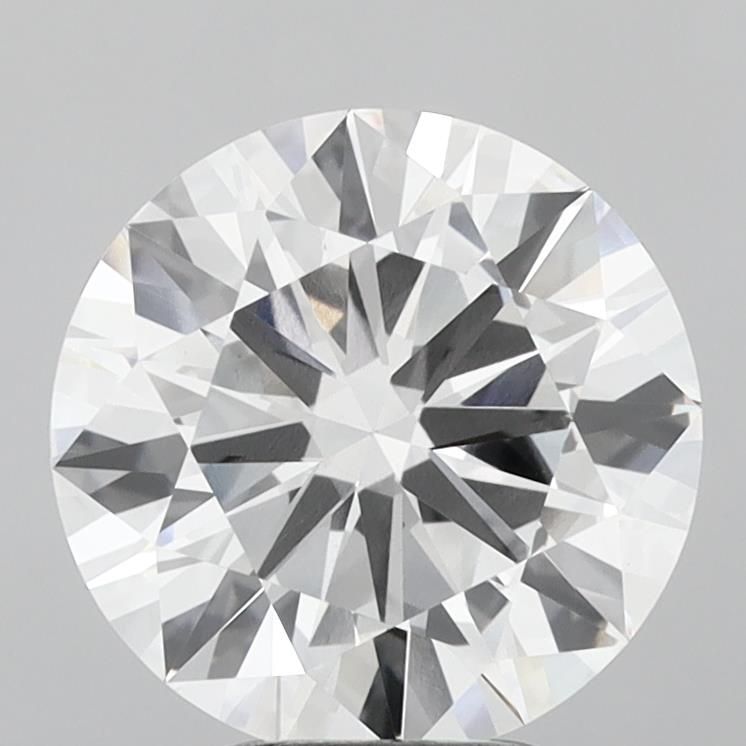 Lab-Grown Round Diamond - 4.5 Carats, E Color, VS1 Clarity - Certified by IGI - Report Number: LG689510300