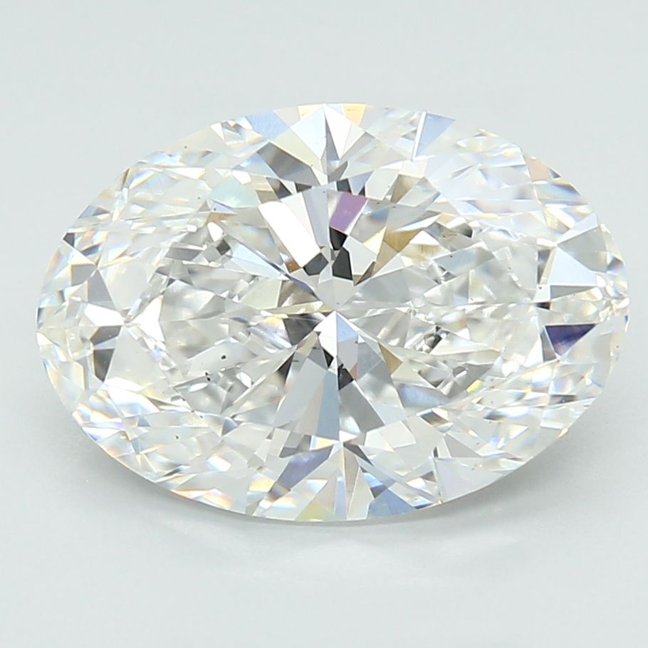 Lab-Grown Oval Diamond - 4.05 Carats, E Color, VS2 Clarity - Certified by IGI - Report Number: LG691503632