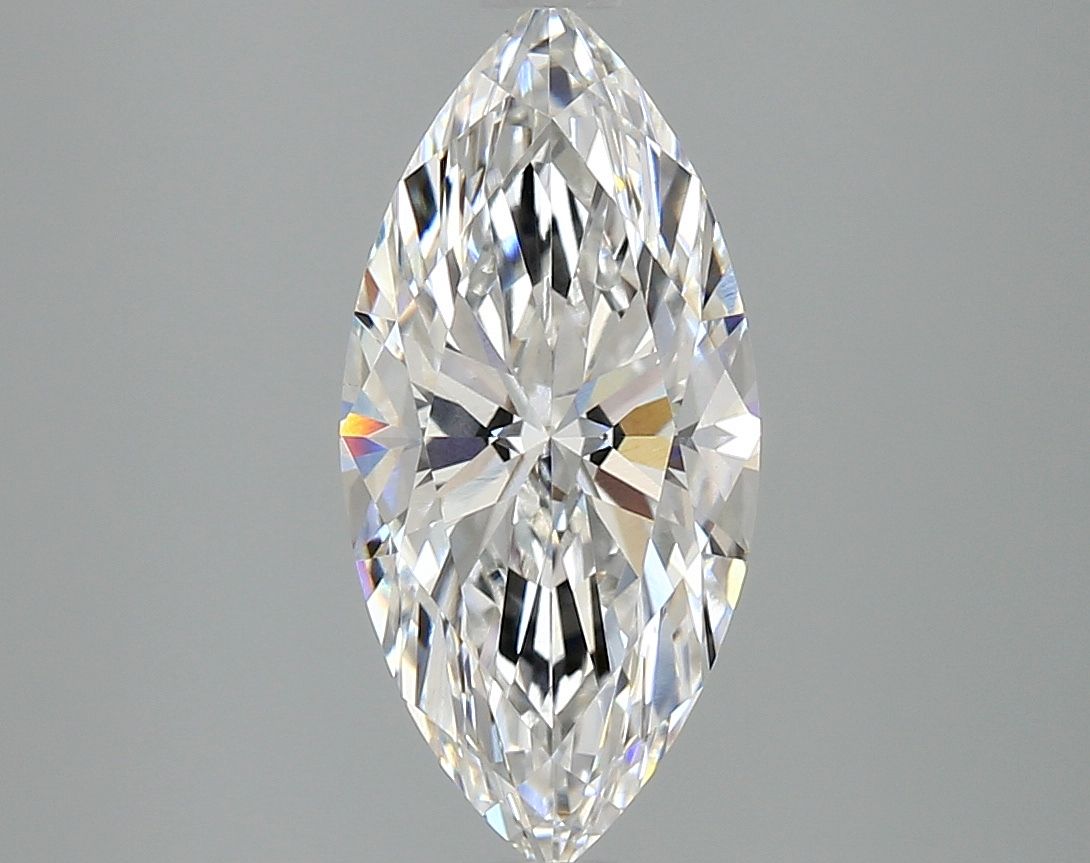 Lab-Grown Marquise Diamond - 2.57 Carats, E Color, VVS2 Clarity - Certified by IGI - Report Number: LG668466092
