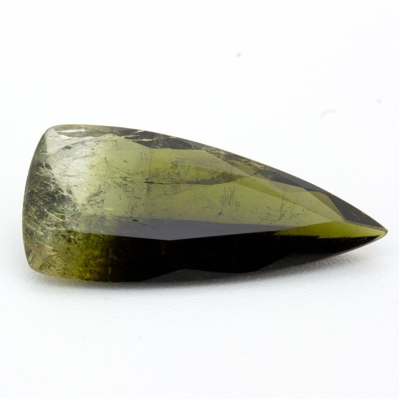 Kite 5.73ct Green - Colorless Bi_color Tourmaline MI Clarity • NONE • 65DEEB0357