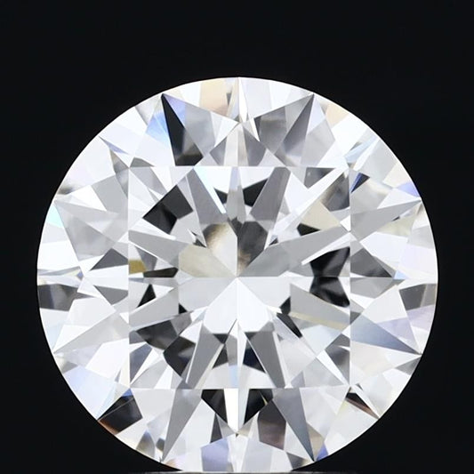 Lab-Grown Round Diamond - 3.0 Carats, E Color, VVS2 Clarity - Certified by IGI - Report Number: LG685563051