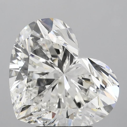 Lab-Grown Heart Diamond - 5.0 Carats, F Color, VS2 Clarity - Certified by IGI - Report Number: LG620453782