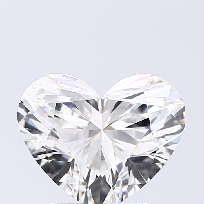 Lab-Grown Heart Diamond - 2.02 Carats, F Color, VS1 Clarity - Certified by IGI - Report Number: LG625477696