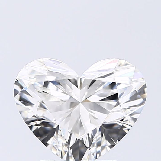 Lab-Grown Heart Diamond - 2.02 Carats, F Color, VS1 Clarity - Certified by IGI - Report Number: LG625477696