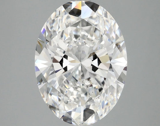 Lab-Grown Oval Diamond - 4.65 Carats, E Color, VS2 Clarity - Certified by IGI - Report Number: LG696535462