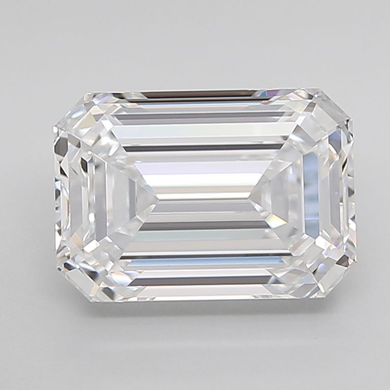 Lab-Grown Emerald Diamond - 3.61 Carat, D Color, VVS2 Clarity | Sustainable Luxury, Dazzling Brilliance | IGI | Certified LG648427390