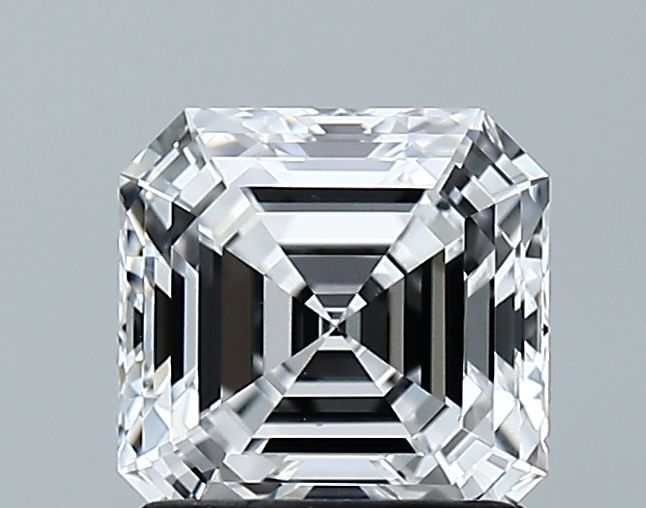Lab-Grown Asscher Diamond - 1.47 Carats, D Color, VS2 Clarity - Certified by GIA - Report Number: 6502781235