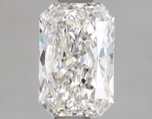 Lab-Grown Radiant Diamond - 1.45 Carats, F Color, VVS2 Clarity - Certified by IGI - Report Number: LG655438949