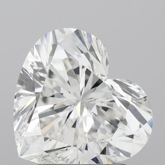 Lab-Grown Heart Diamond - 2.0 Carats, F Color, VS1 Clarity - Certified by IGI - Report Number: LG715581949