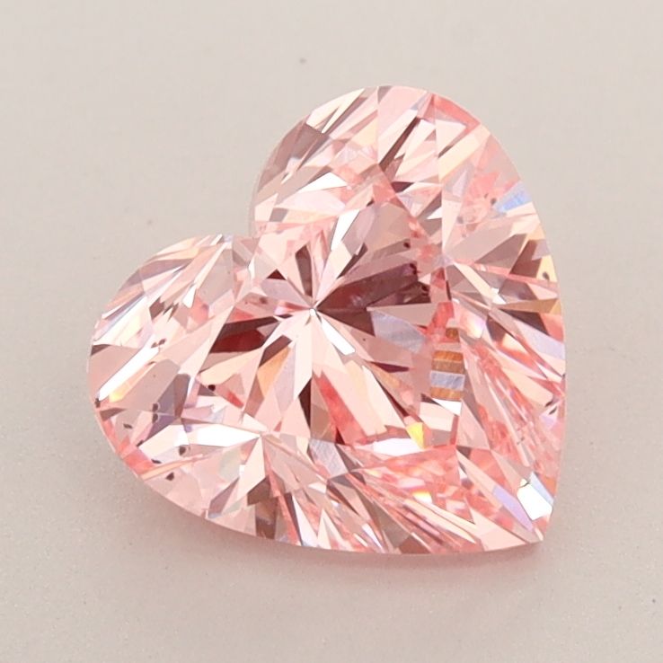 Heart 1.51ct Fancy Vivid Pink SI1 - Cut • IGI • LG566319109