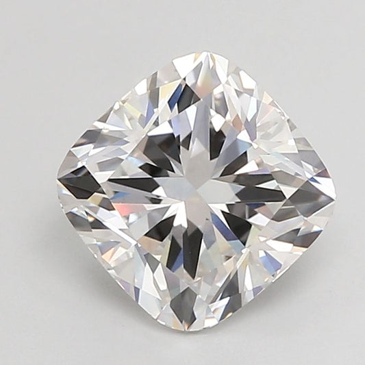Lab-Grown Cushion Diamond - 3.05 Carats, F Color, VVS2 Clarity - Certified by IGI - Report Number: LG674510157